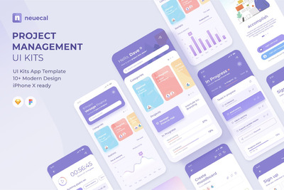 项目数据UI套件模板(SKETCH,FIG)