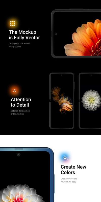 三星Galaxy Z翻盖模型(XD,SKETCH,FIG)