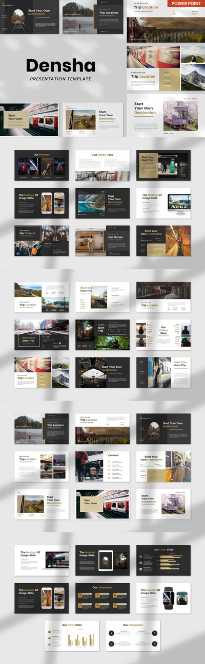 时尚简约清新优雅多用途powerpoint幻灯片演示模板（pptx）