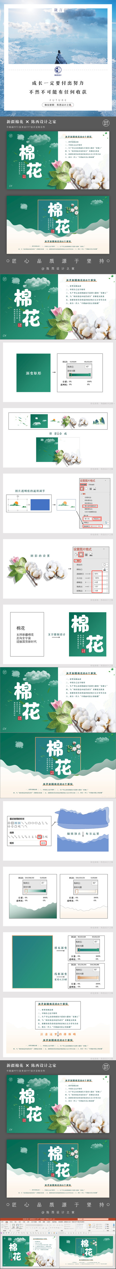 挑战：给新疆棉花做一份PPT！
