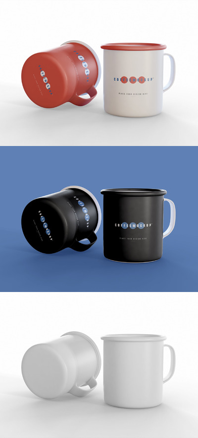 高端咖啡马克杯样机(PSD)