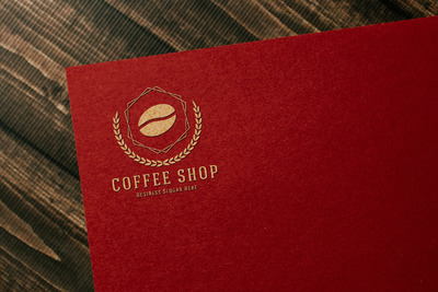 真实的logo设计样机 (PSD)