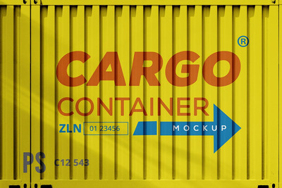 货柜设计展示样机 (PSD)