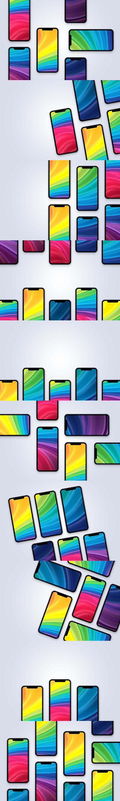 iPhone 11 Pro - 手机样机组合 (PSD)