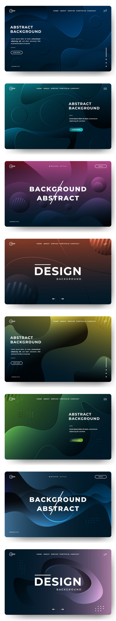 抽象的液体流动抽象背景 (EPS,JPG)