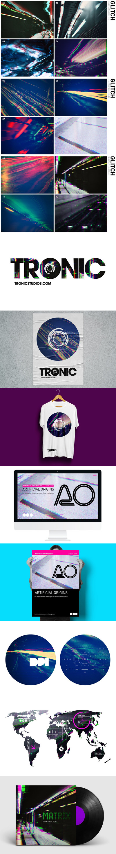 12个抽象的背景纹理素材 (JPG)