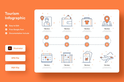 现代商务信息数据图表 (AI,EPS,PDF)
