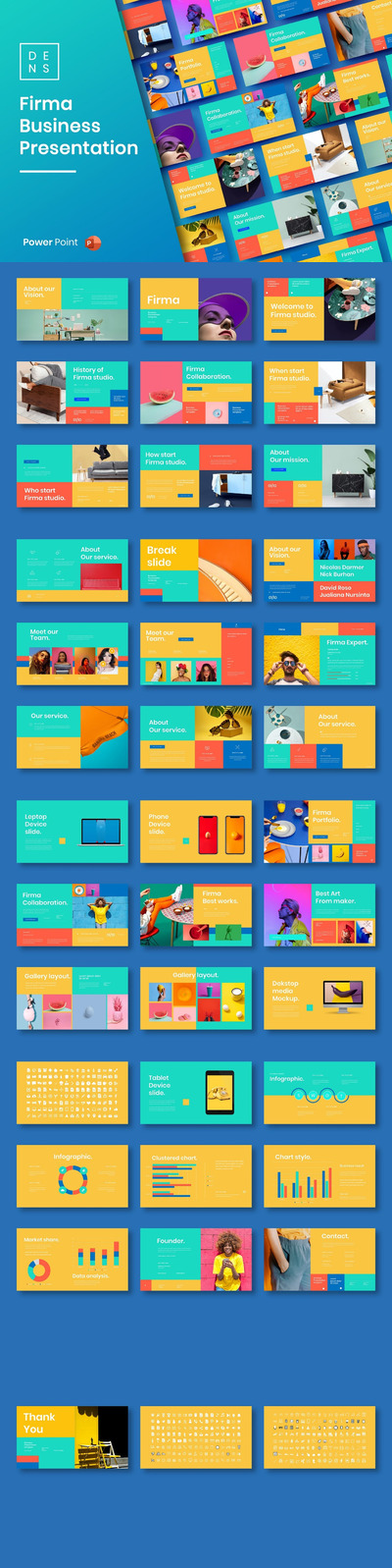 时尚高端专业的高品质商业商务powerpoint幻灯片演示模板（pptx）