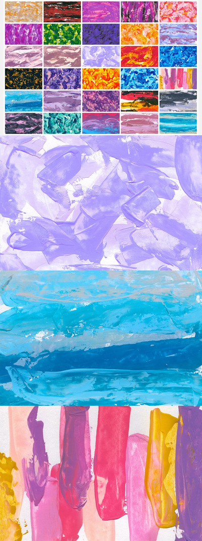 丙烯酸漆纹理背景素材 (JPG)