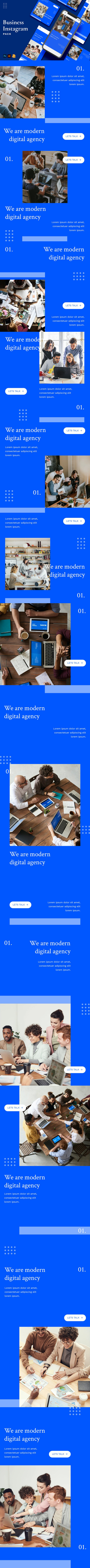 时尚高端简约商业商务海报设计模板-AI，EPS，PSD