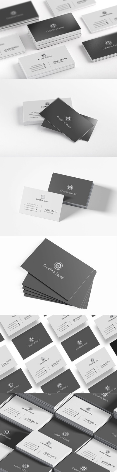 创意极简名片模板 (PSD)