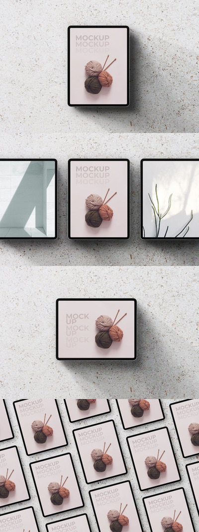 Ipad 设计展示样机 (PSD)