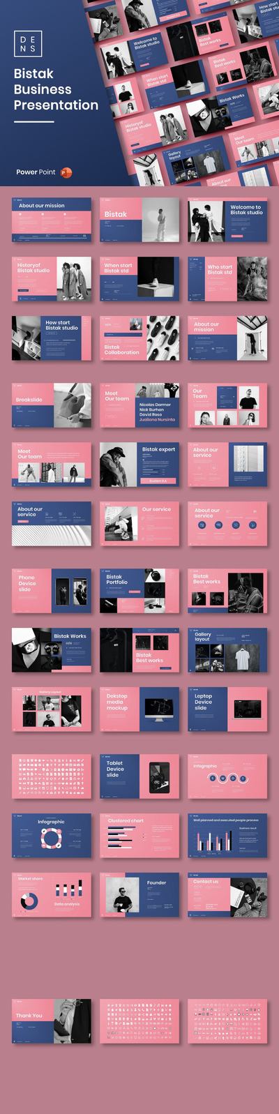 时尚高端专业的高品质powerpoint幻灯片演示模板（pptx）