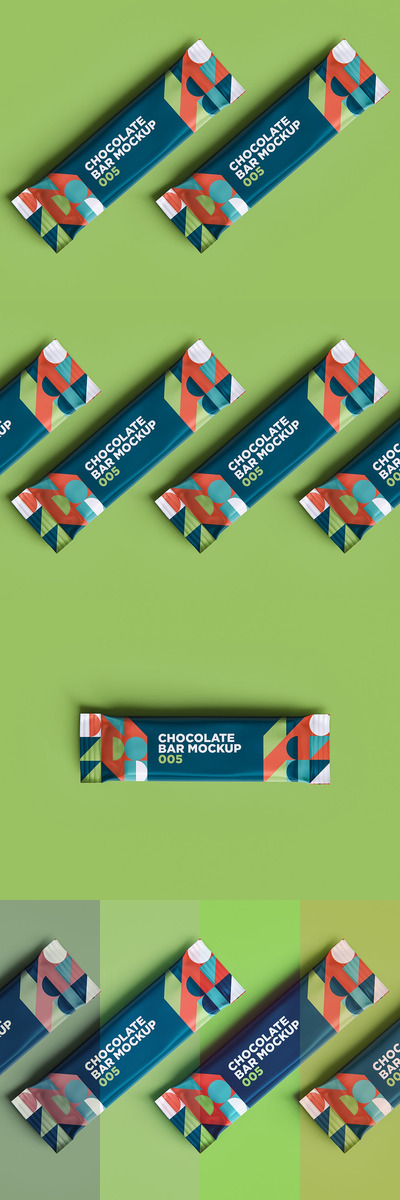 高端巧克力棒模型005 (PSD)