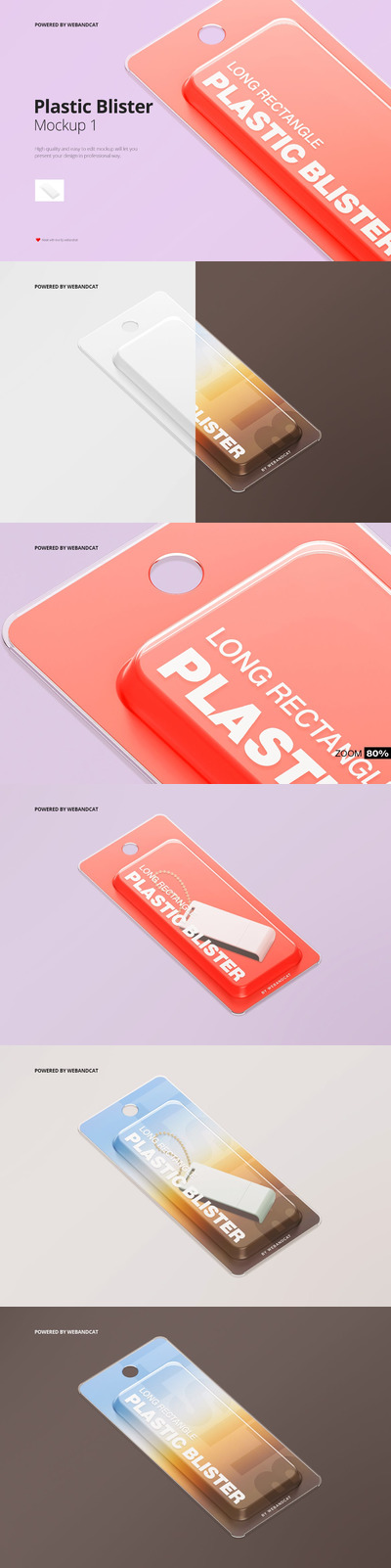 高品质的时尚高端手机壳塑料包装盒设计VI样机展示模型mockups