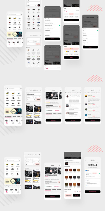 手机打车App模板 (FIG)