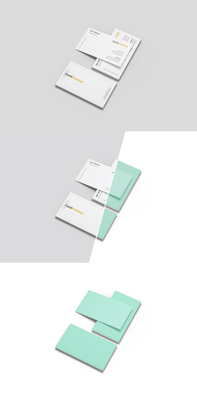 商务名片设计样机(PSD)