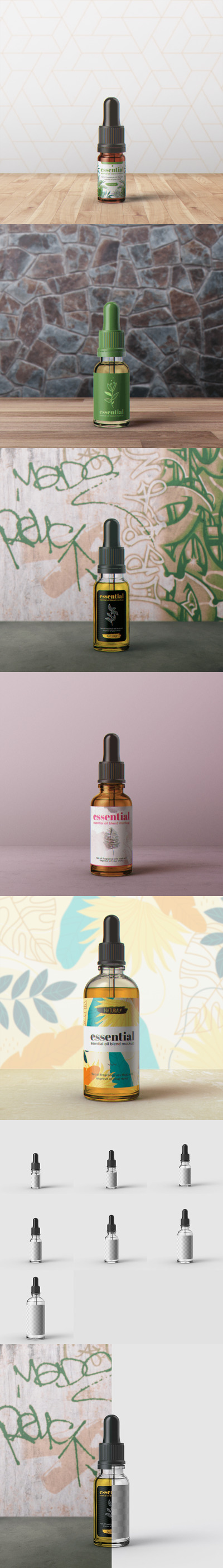 棕色玻璃滴管护肤研究样机(PSD)