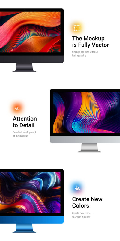 高端iMac Pro电脑产品样机