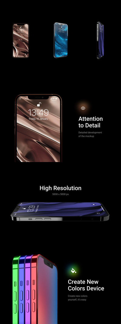 iPhone 12 Pro高端产品样机