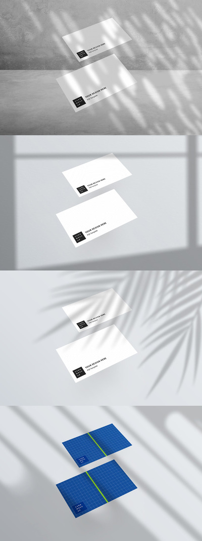 极简商务名片样机(PSD)