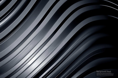 暗黑金属条纹视觉背景图素材 (psd)