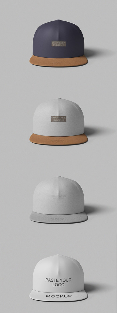 高端鸭舌帽产品样机(PSD,PDF)