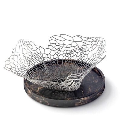 镂空不规则形状果盘3D模型（OBJ,FBX,MAX）