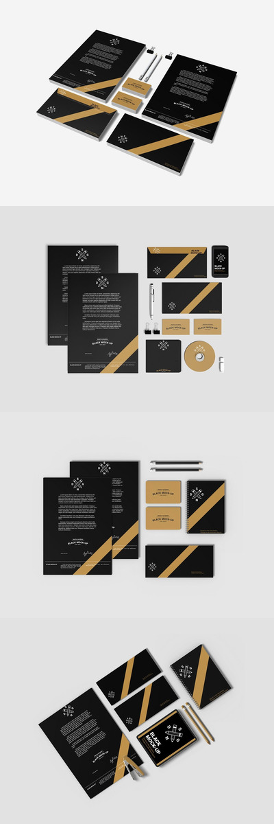 文具 / 品牌产品样机V.2 (PSD,PDF)