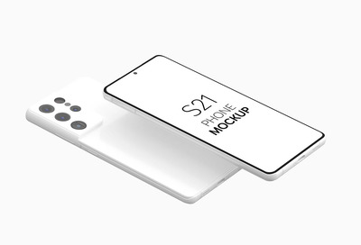 三星S21手机产品样机(PSD)