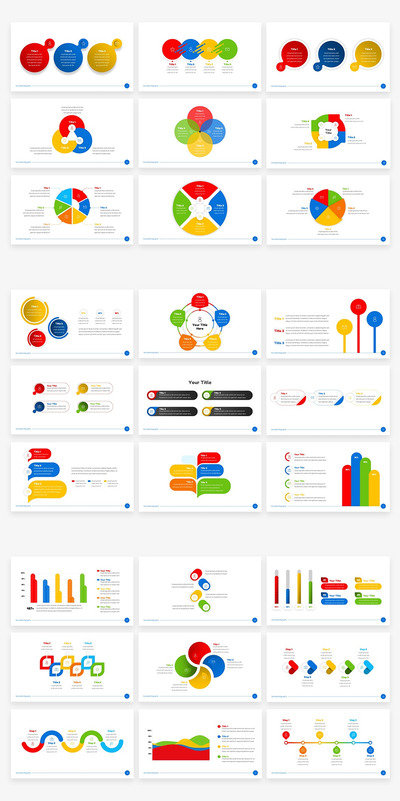 Elego数据信息图ppt模板 (PPTX)