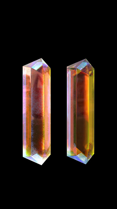 C4D Redshift 赤水晶3D材质下载（C4D）