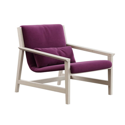 紫色太师椅3D模型（OBJ,FBX,MAX）