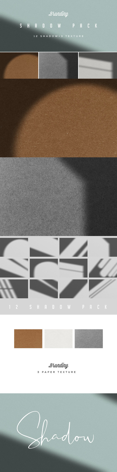 时尚高端阴影投影背景底纹纹理叠加集合-PSD，JPG