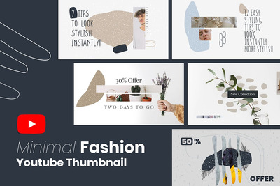 时尚广告网站模板(PSD,PDF)