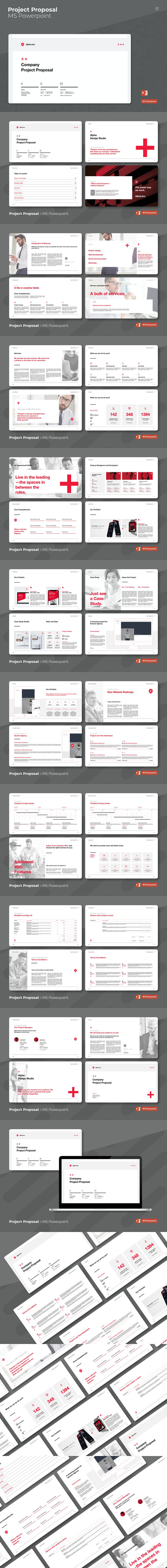 时尚高端简约专业多用途的提案powerp幻灯片演示模板（pptx）