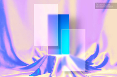 丝绸布纹全息抽象视觉背景图素材 (psd)