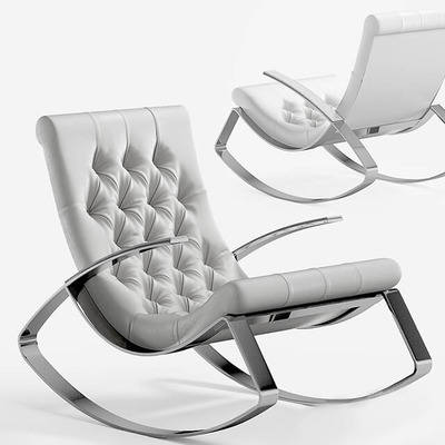 皮革沙发摇椅3D模型（OBJ,FBX,MAX）