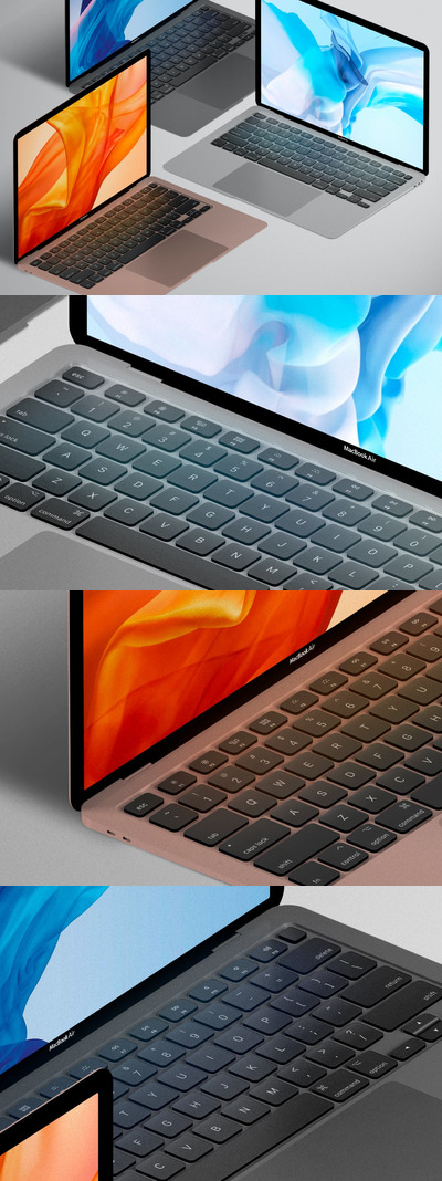 时尚高端2.5D等轴等距3D立体UI样机展示模型mockups