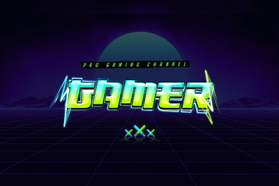 游戏PS特效文本效果(PSD)