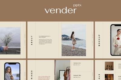 美学和时尚的PPT模板 (PPTX)