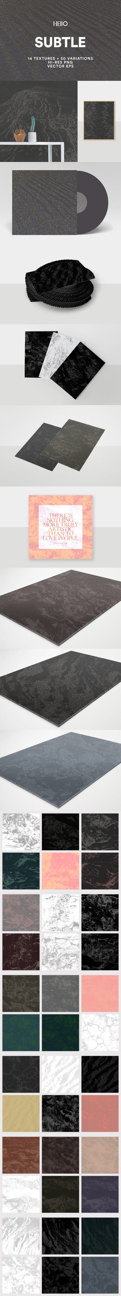 时尚高端逼真金属磨砂质感矢量背景底纹纹理集合-EPS、PNG、AI