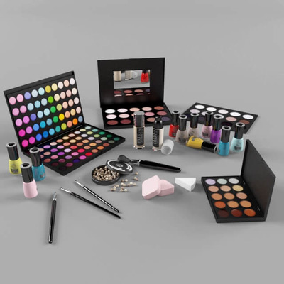 化妆品3D模型（OBJ,FBX,MAX）