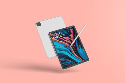 ipad用户体验平板模型 (PSD)