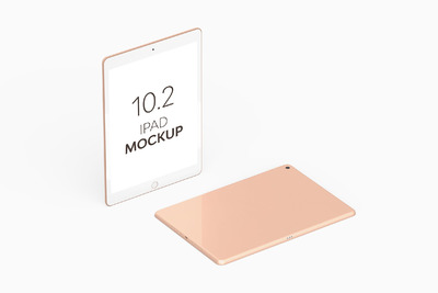 苹果iPad 10.2平板样机(PSD)