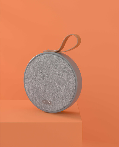 蓝牙小音响产品展示电商广告图设计模板 (psd)