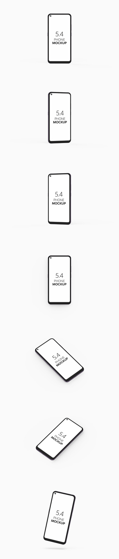 诺基亚5.4手机样机(PSD)