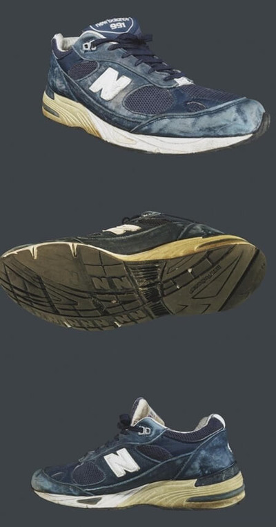 New Balance纽拜伦经典运动鞋3D模型下载（FBX,OBJ,MAX）