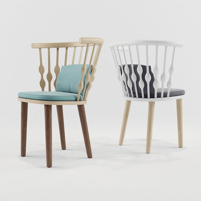 实木儿童座椅3D模型（OBJ,FBX,MAX）