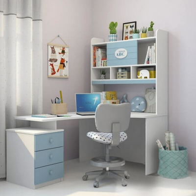 儿童房书桌椅及装饰3D模型（OBJ,FBX,MAX）